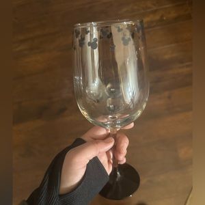 Set Of 4 Disney Wine Glasses